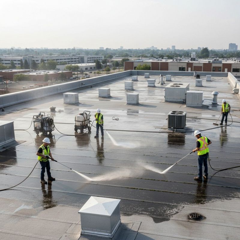 Commercial Pressure Washing detail