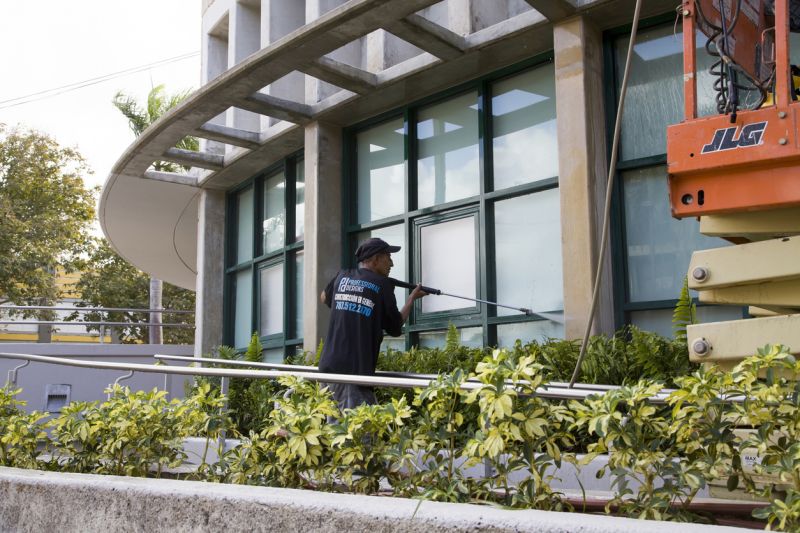 Completed Commercial Facade