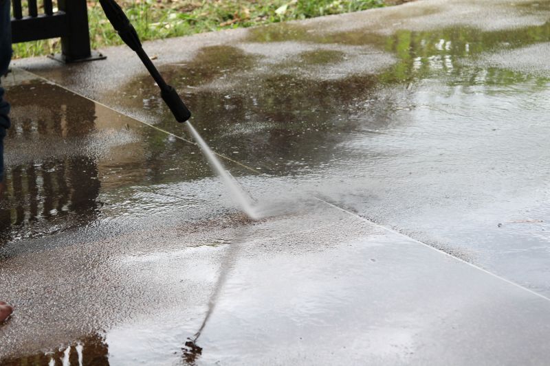 Residential Concrete Cleaning