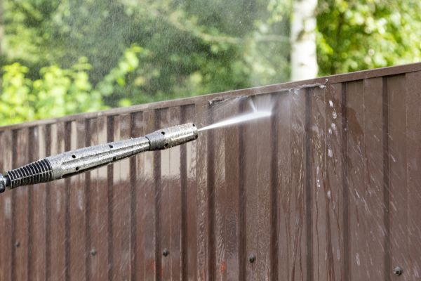 Vinyl Fence Cleaning in Chico