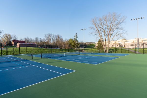 Tennis Court Cleaning in Chico