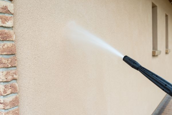 Stucco Pressure Washing in Chico