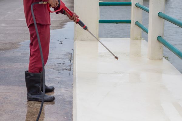 Industrial Concrete Cleaning in Chico