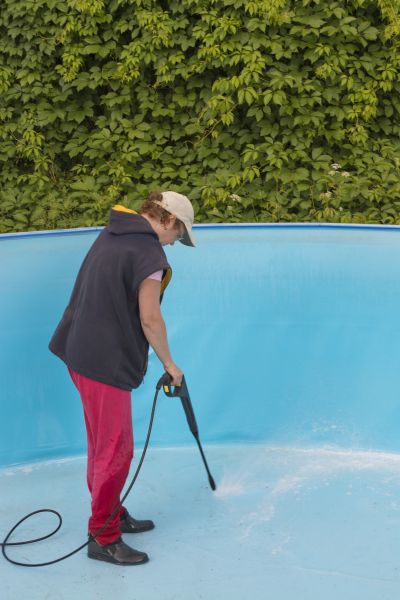 Pool Pressure Washing in Chico