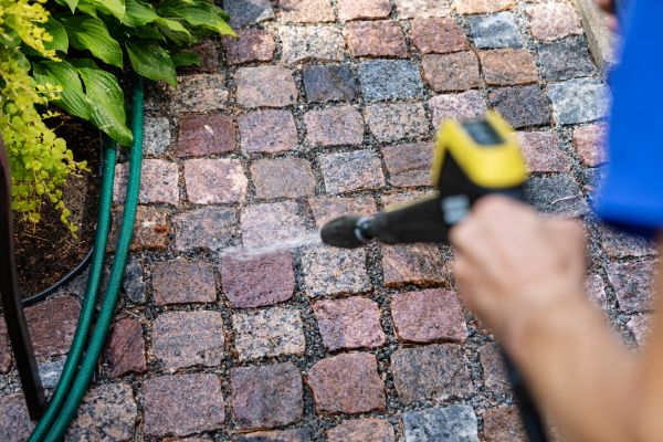 Cost of Paver Sidewalk Cleaning in Chico